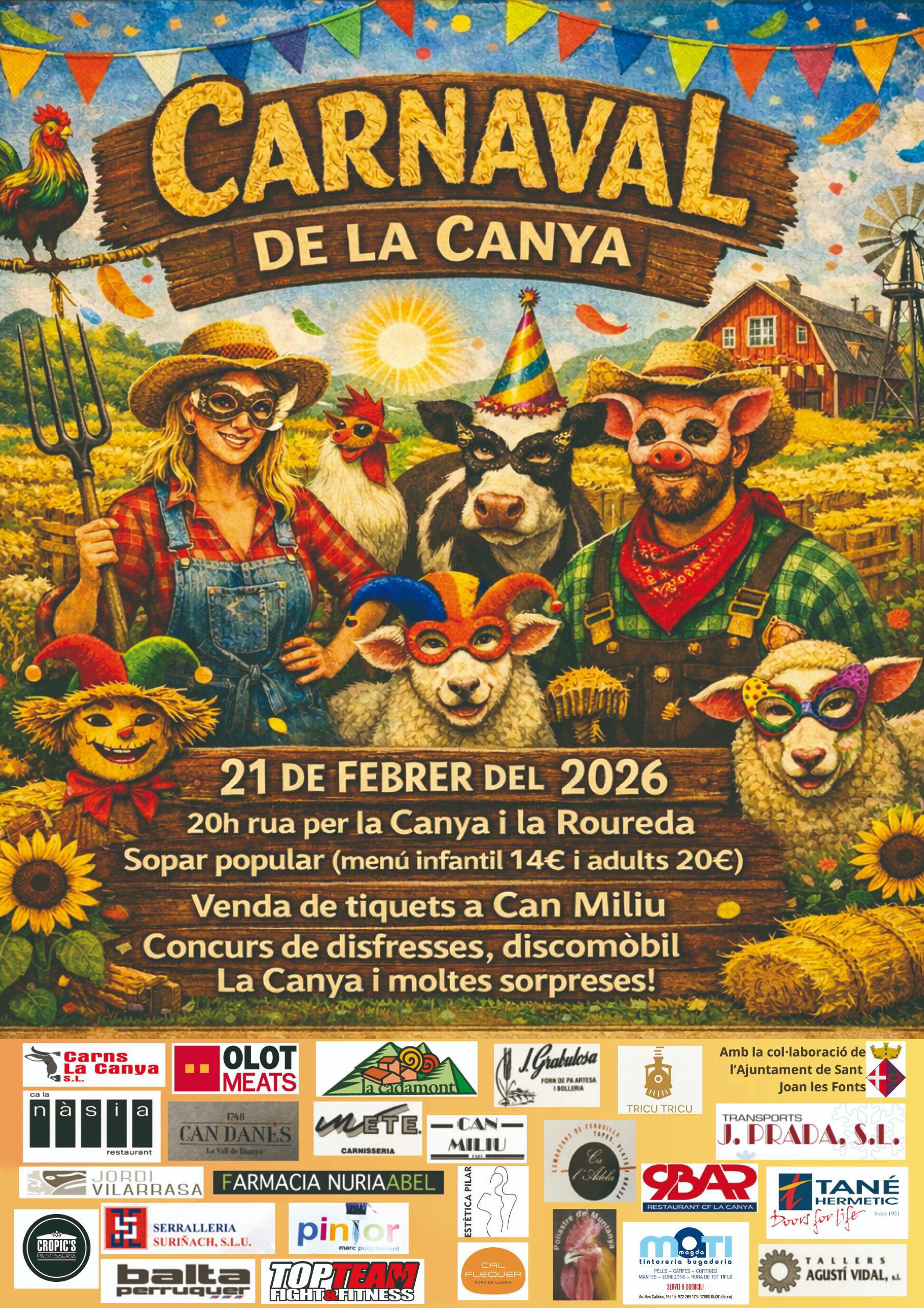 🎭 Carnaval de La Canya 2026! - Web Oficial de l'Ajuntament de Sant Joan ...