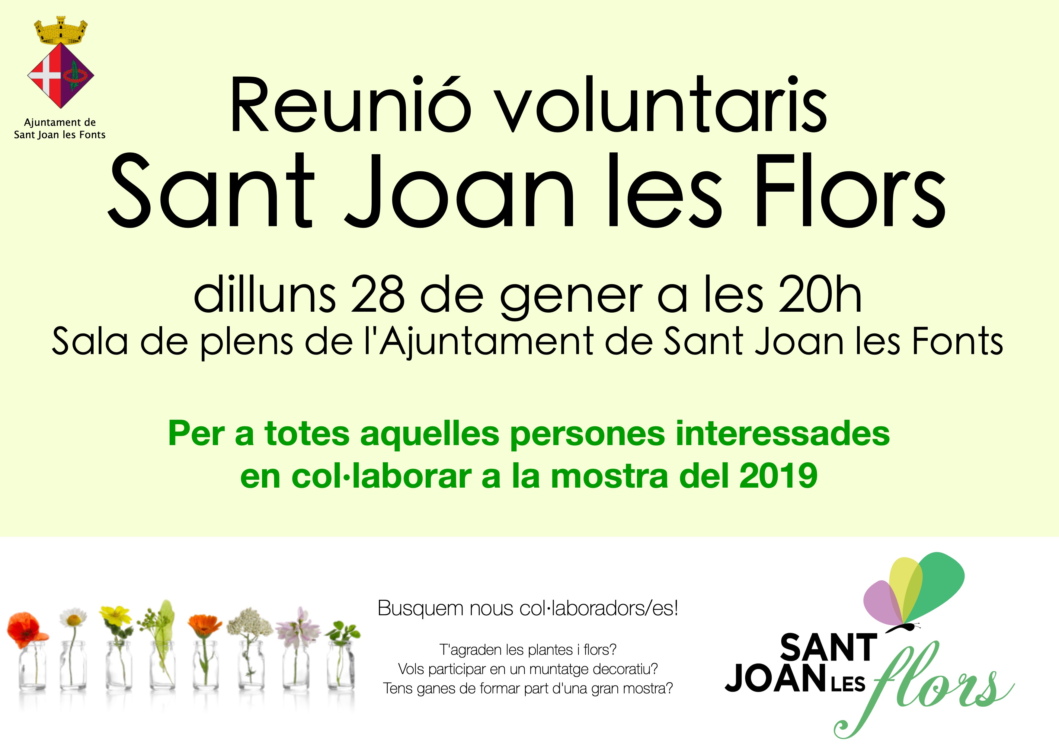 REUNIO VOLUNTARIS SANT JOAN LES FLORS